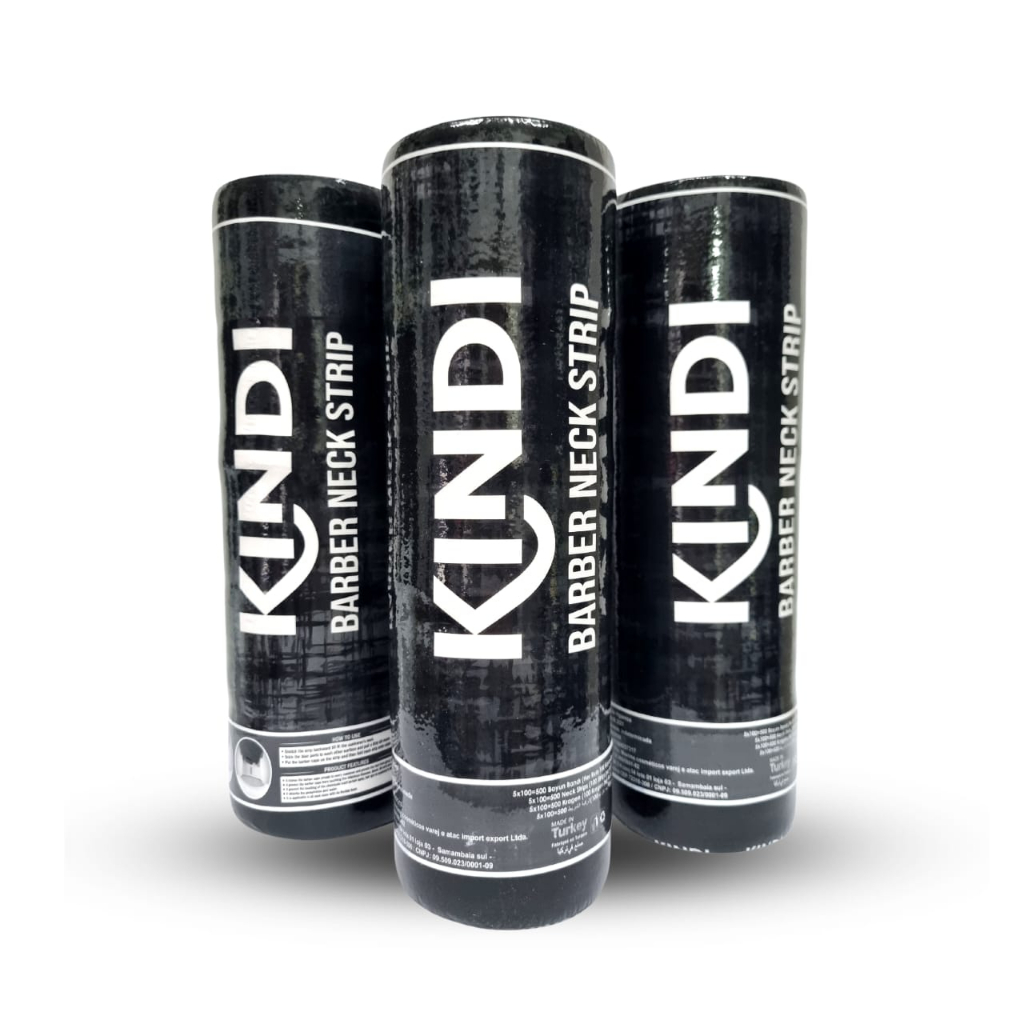 Kit Faixa, Gola Higienica Kindi, com 500 Faixas/Golas, Salão, Barbeiro, Barbearia, Protetor de Capa.