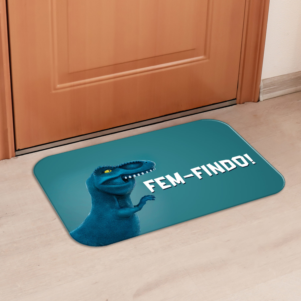 TAPETE PARA PORTA DECORATIVO - 35X60 - 2mm - FEM-FINDO! em Oferta na Shopee