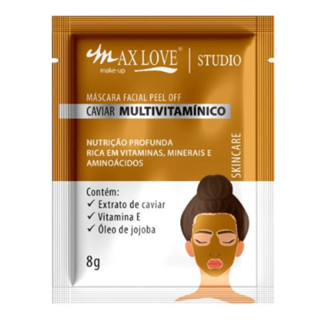 Máscara Facial Peel Off Caviar Multivitamínico