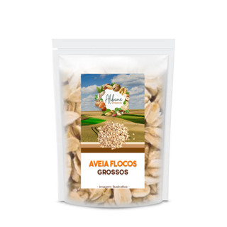 Aveia em Flocos Grossos 1 Kg Empório Alibune