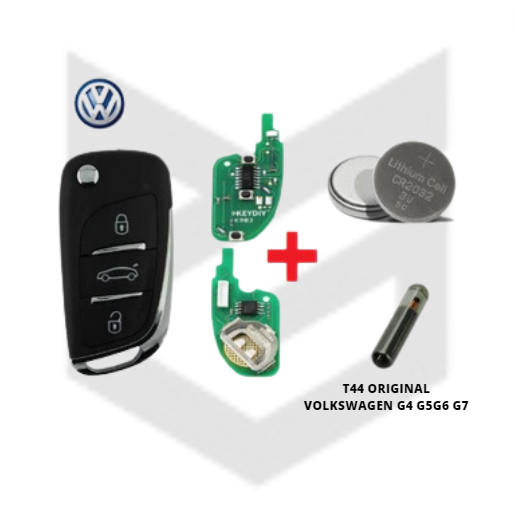 Chave Canivete Alarme Positron Cromado Envio Imediato + CHIP T44