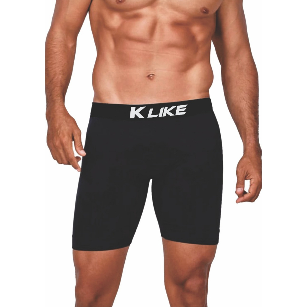 Kit 5 Cuecas Ciclista Long Leg Microfibra