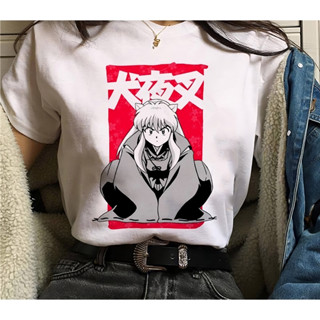Camiseta Anime Inuyasha Kagome Seshoumaru Unissex