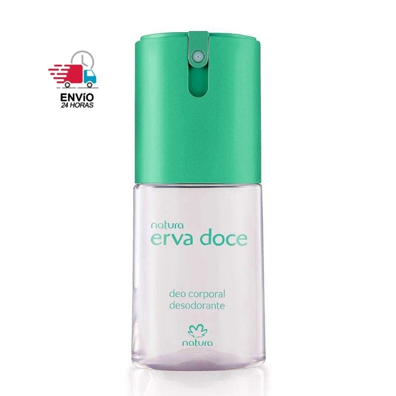 Deo Corporal Desodorante Erva Doce Natura Regular ou Refil - 100 ml