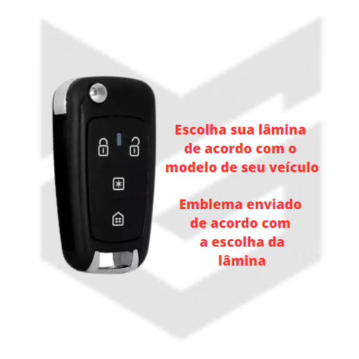 Capa Carcaça Reposição Chave Canivete Alarme Positron PX80 + Escolha Sua Lâmina