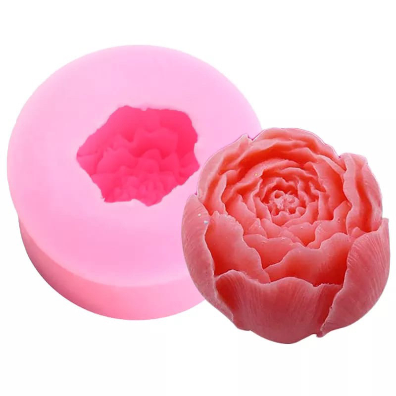 Molde de Silicone - Botão de Rosa Fechado P em Oferta na Shopee