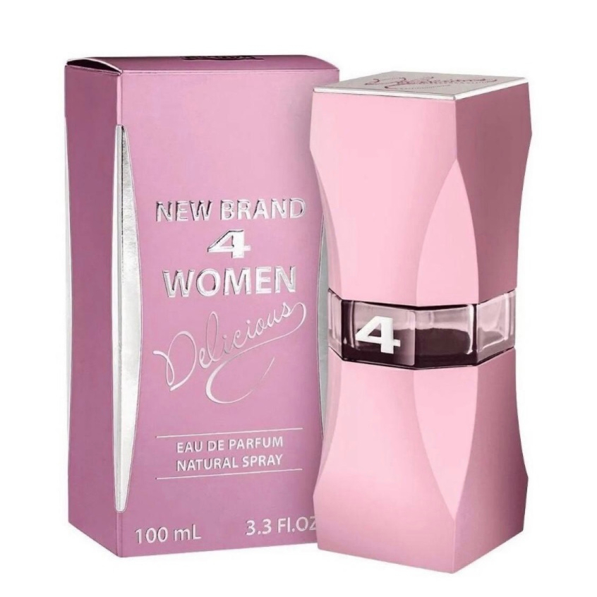 Perfume New Brand 4 Women Delicious Edp 100ml Feminino