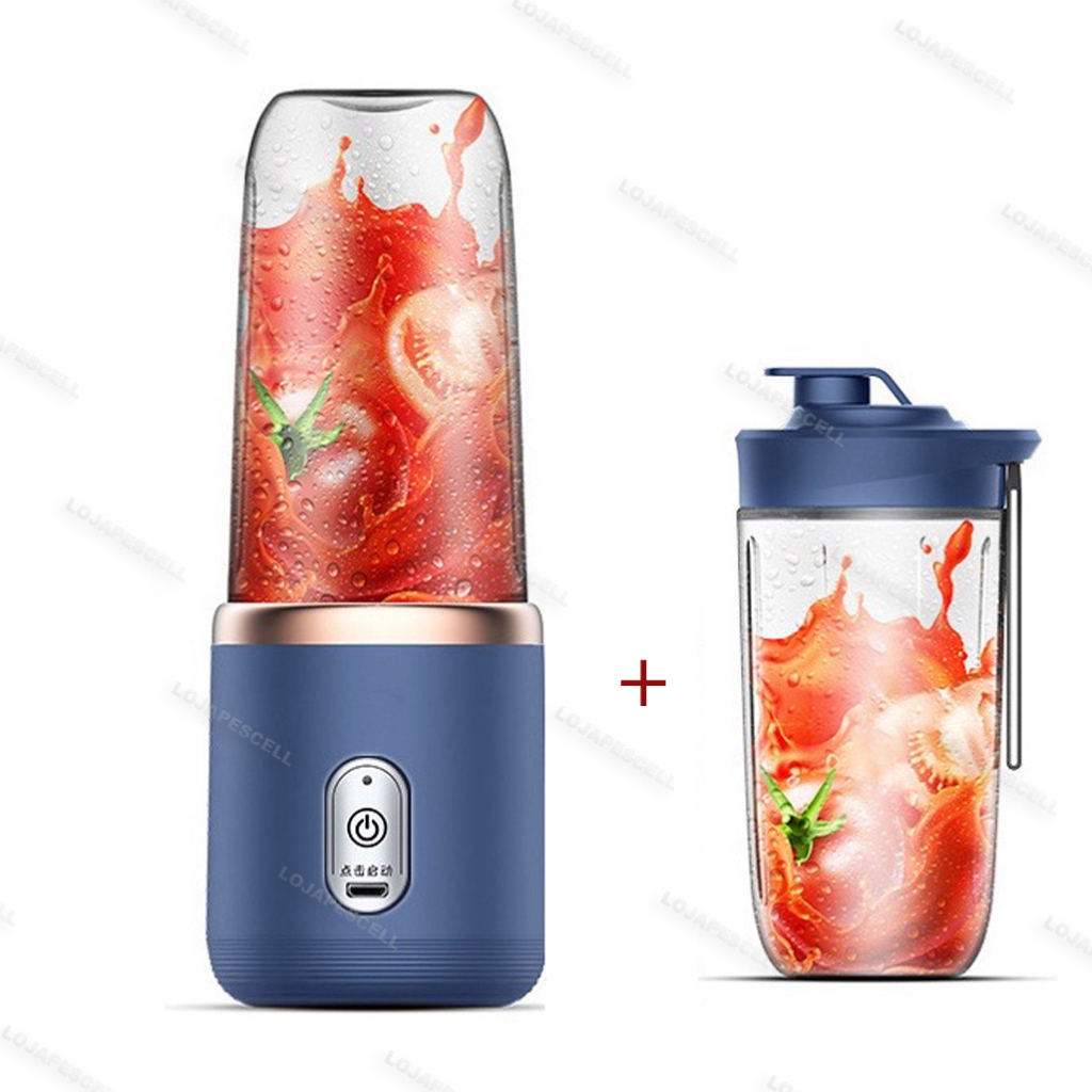 Mini Liquidificador Copo Mixer Elêtrico Batedor Shake Frutas