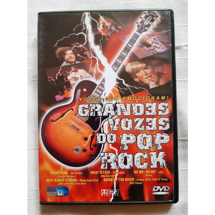 DVD Grandes Vozes do Pop Rock - Lulu / Janis Joplin / Joe Cocker...Excelente Estado !!!!