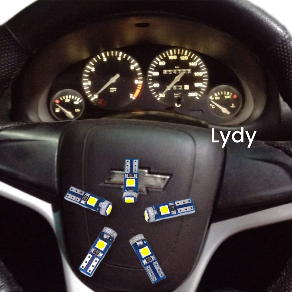kit Led painel GM Chevrolet Corsa Wind painel / ar / Velocimetro com Rpm