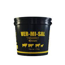 VER-MI-SAL 1.110KG Champion Anti-helmíntico, suplemento vitamínico, fortificante