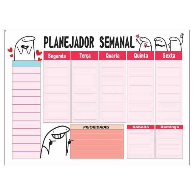Quadro Planejador De Metal Semanal  60x40cm + Caneta - PG60 em Oferta na Shopee
