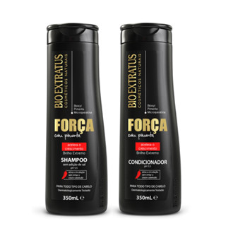 Kit Shampoo e Condicionador Força com Pimenta Bio Extratus - 350mL Crescimento