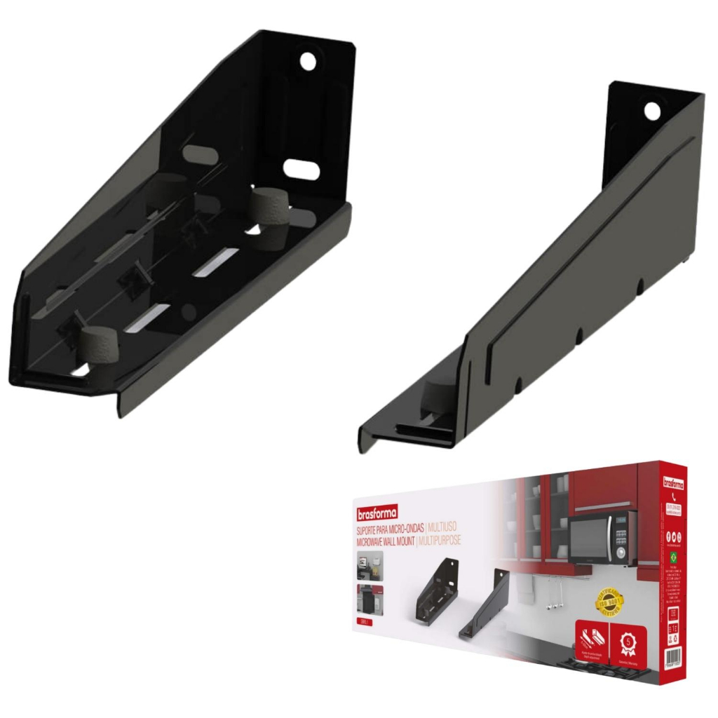 Suporte Microondas Forno Eletrico Bebedouro Impressora Até 30kg em Oferta na Shopee