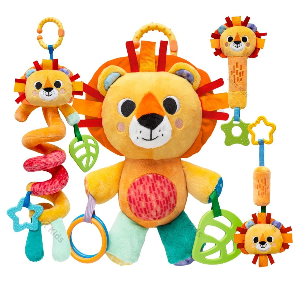 Brinquedos para Bebê Móbile Espiral Chocalho Treme Treme Molinha Buba Leãozinho Brinquedo Bebê Infantil Pelúcia Menino Menina em Oferta na Shopee