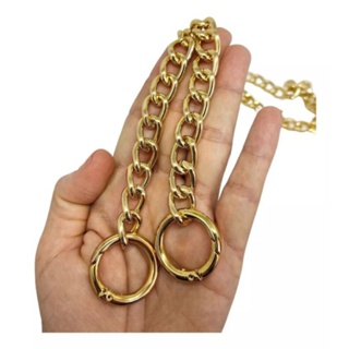 CORRENTE P BOLSAS C/ ARGOLA ARTICULADA em Oferta na Shopee