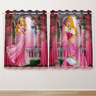 Cortina Infantil 2,60x1,50 Princesa Aurora Bela Adormecida