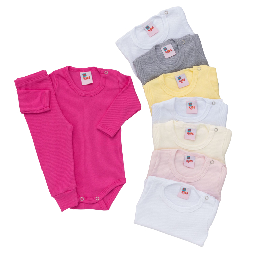 Kit com 16 peças Pagão de Algodão para Bebês: Cores Variadas para Meninos e Meninas 0013-K8