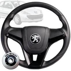 Volante Esportivo cruze preto para peugeot partner boxer 208 307 206