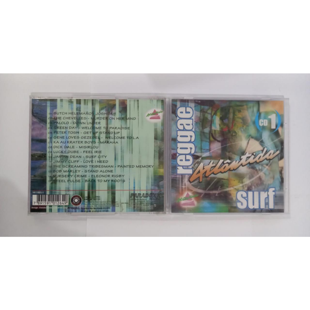 CD Reggae Atlântida Surf CD1