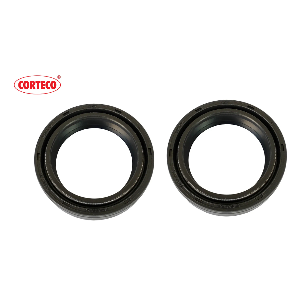 Par Retentor Bengala Ybr 125 Fazer 150 Yes 125 CORTECO 7651N — imagem 2 de 2