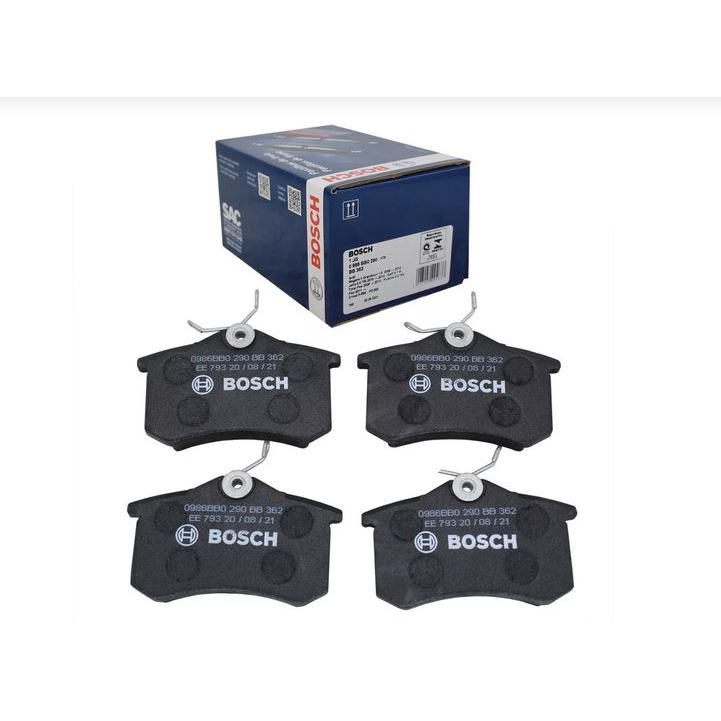 Jogo Pastilha Traseira BORA 2000 2001 2002 2003 2004 2005 2006 2007 2008 2009 2010 2011 2.0 Original Bosch - Spare Parts and Accessories for Vehicles