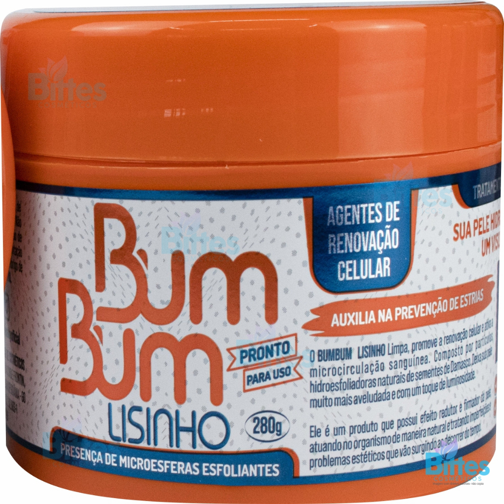 ESFOLIANTE CORPORAL BUMBUM LISINHO PHÁLLEBEAUTY COSMETICS PREVINE ESTRIAS