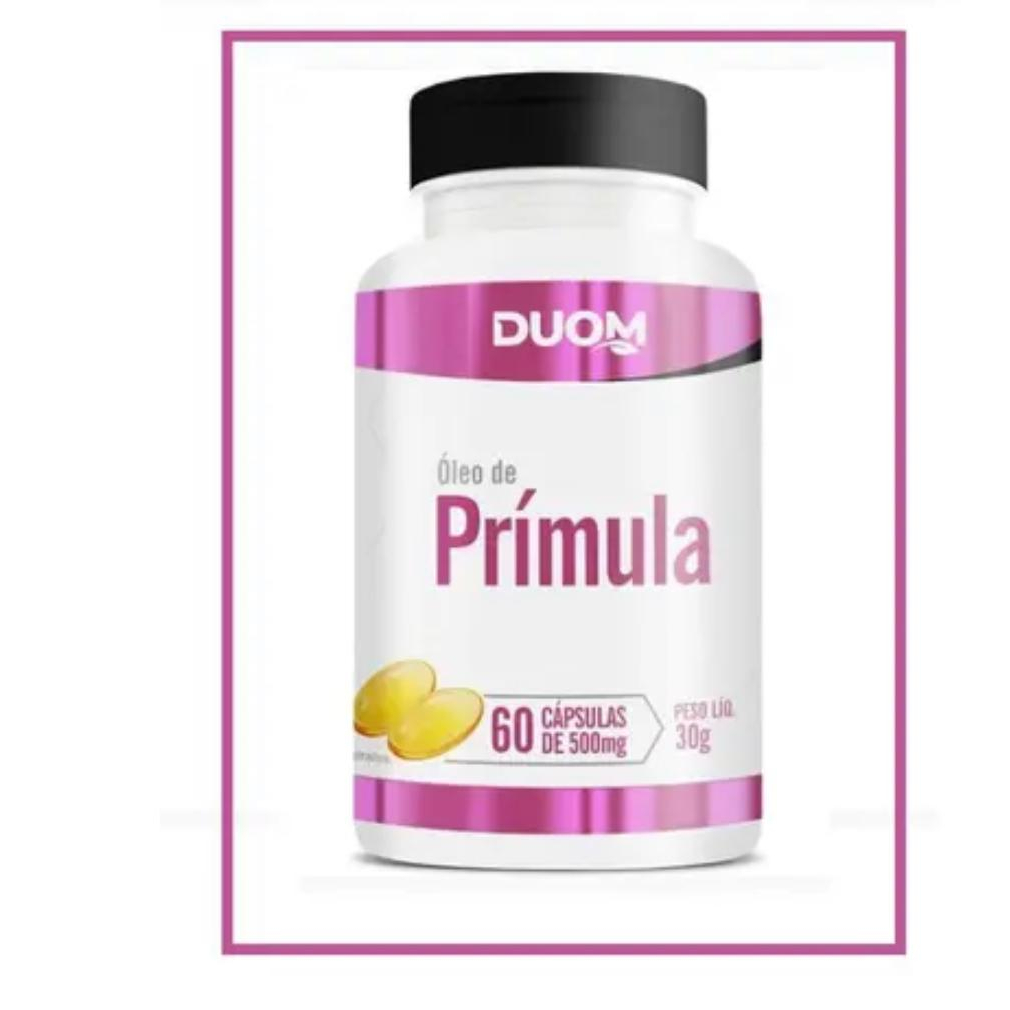 Óleo de Prímula 60cps 500mg Duom