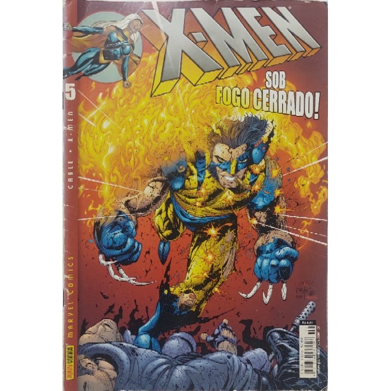 Hq X-men Sob fogo Cerrado 5