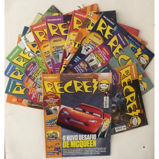Kit 3 Revista RECREIO s/ Repetição - 3 Revistas infantil RECREIO Jogos Passatempos Atividades e Curiosidades em Oferta na Shopee
