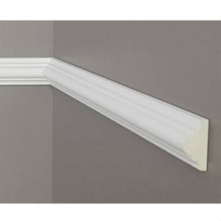 Kit Moldura Isopor Decorativa Boiserie 10 Metros Forro Rodapé em Oferta na Shopee