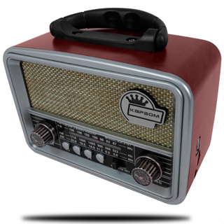 rádio retro com bluetooth vintage AM/FM/MP3/USB KA-3181 em Oferta na Shopee
