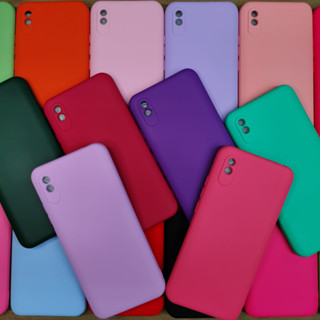 Capinha Case Aveludada Xiaomi Redmi 9A Silicone Colorida