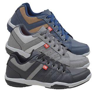 Kit 3 Pares Sapatênis Masculino FXB Conforto Leve Macio Social 940