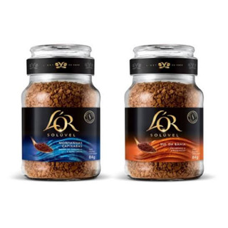Kit COM 2 CAFÉ LOR SOLÚVEL 84g SUL DA BAHIA E MONTANHAS CAPICHABAS