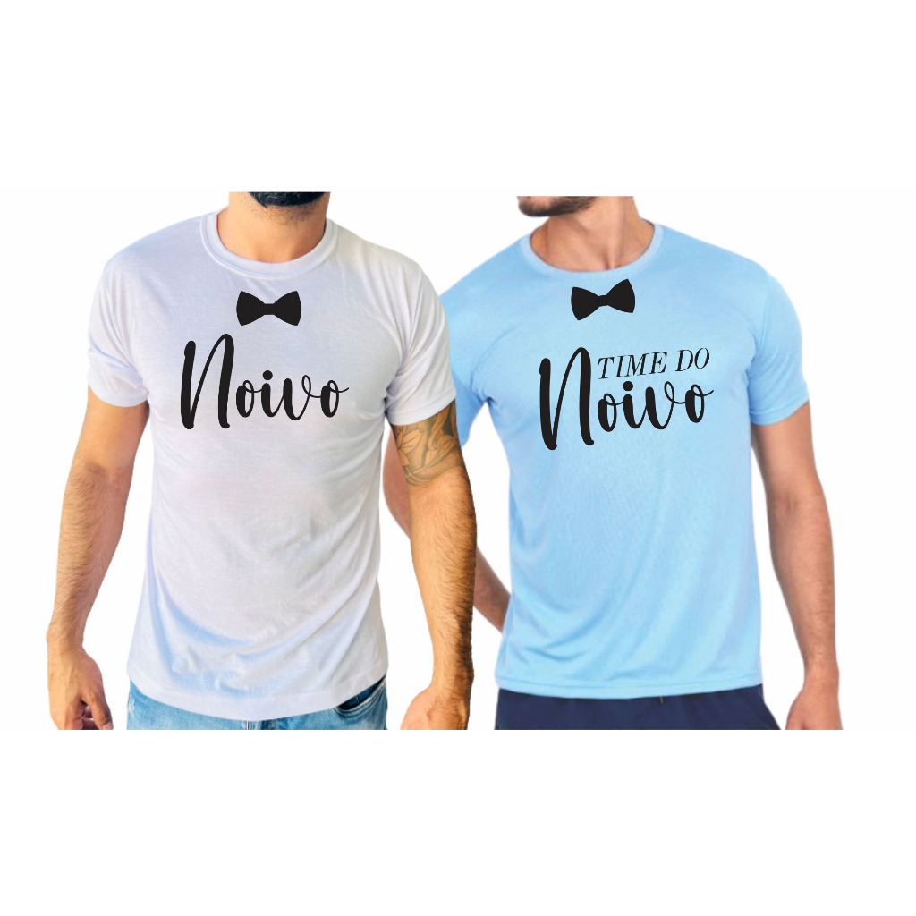 Camiseta Azul Time do Noivo