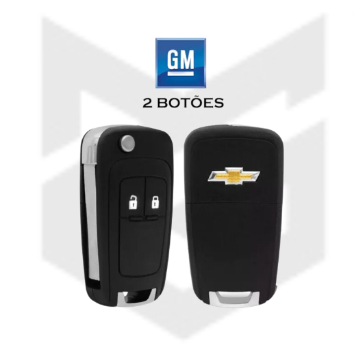 Chave Canivete Carcaça Original Alarme Montana S10 Tracker Sonic Spin 2 Botões