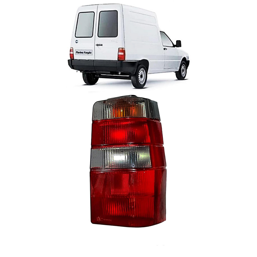 Lanterna Traseira Fiorino 1986 87 88 89 90 até 2013 VM/FU LD