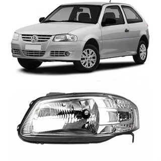 Farol Gol Parati Saveiro G4 2004/2011 Cromado