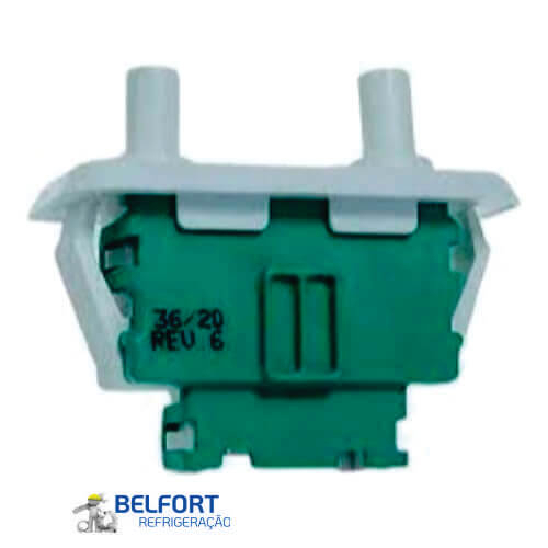 Interruptor Duplo Da Porta Geladeira 110V 220V Electrolux 64484557