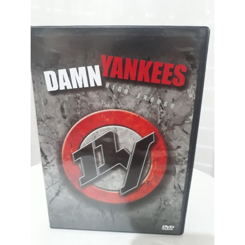 Damn Yankees- High Enough - Heavy metal anos 80 - DVD original em estado de novo!