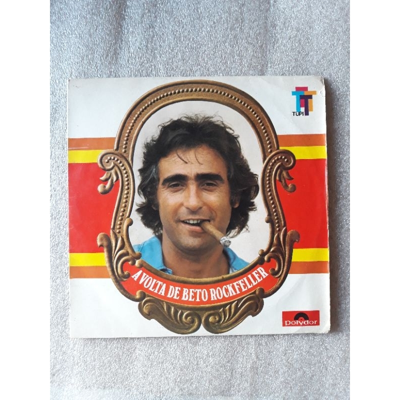LP Trilha Sonora Novela A Volta de Beto Rockfeller  1973  JORGE BEN