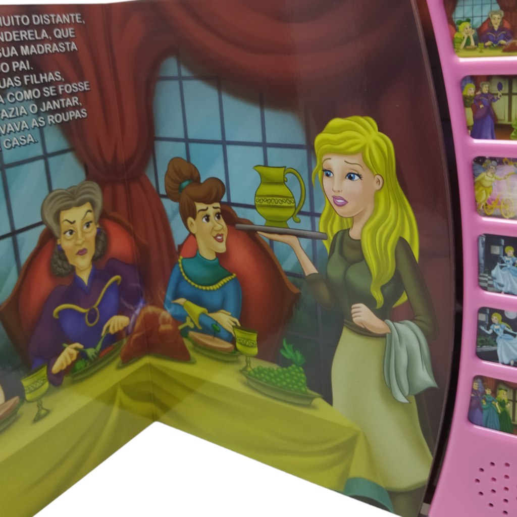 Cinderela - Clássicos mais queridos - Blu editora - Livro Sonoro - História Narrada — imagem 2 de 2