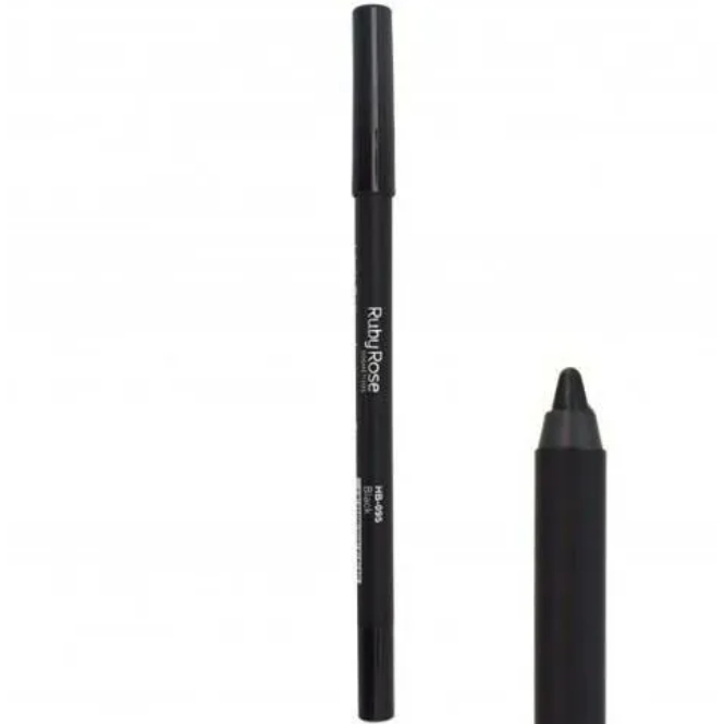 LAPIS DELINEADOR RUBY ROSE CARBON BLACK HB050 em Oferta na Shopee