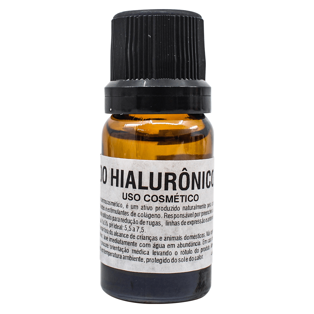 Ácido Hialurônico 1% (Uso Cosmético) – 10 ml