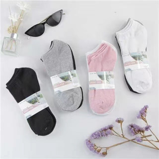 Kit 12 Pares Meia Feminina Cano Curto Soquete