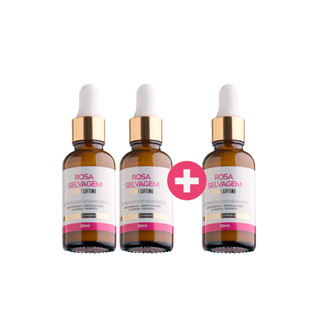 Kit 3 SERUM Rosa Selvagem