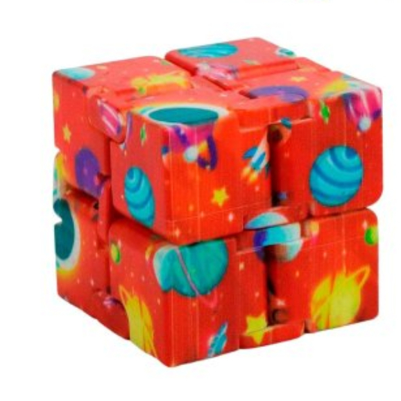 Cubo Infinito Anti Stress Fidget 4cm Sortidos