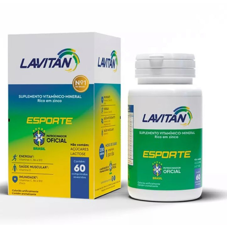 Lavitan Esporte 60 Comprimidos