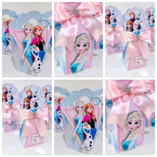 KIT FESTA 35 LEMBRANCINHAS PERSONALIZADAS DECORAÇÃO FROZEN 3